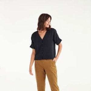 Vetta Capsule the Gauze Button Up size XS
